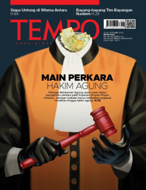 Image of TEMPO : MAIN PERKARA HAKIM AGUNG