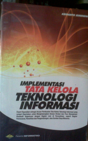 Image of Implementasi Tata Kelola Teknologi Informasi
