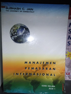 Image of Manajemen pemasaran internasional, Jilid 1