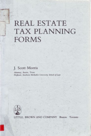 Image of Real Estate Tax Planning Forms