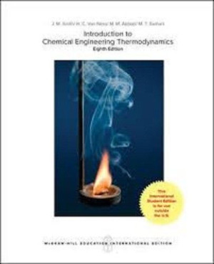 Image of Introduction to Chemical Engineering Thermodynamics 8ed